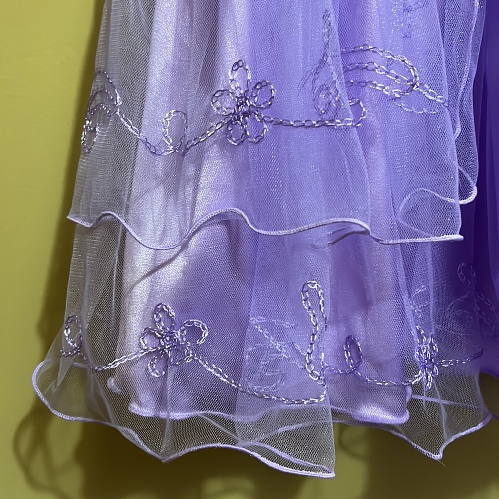 ROY FASHION Lilac Formal Toddler Dress - Size 3T - Picture 5 of 11